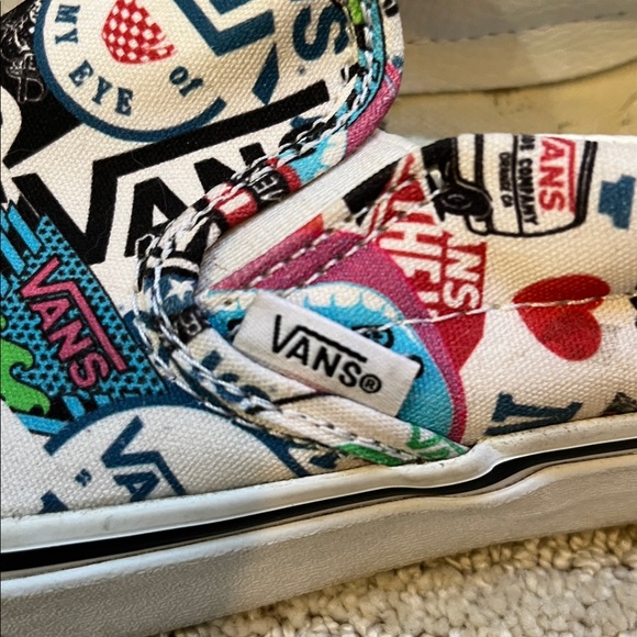 Vans BMX “Those Aren’t Vans” Print Unisex Skater Slip On Sneakers W 8 /M 6.5 EUC - Picture 8 of 10